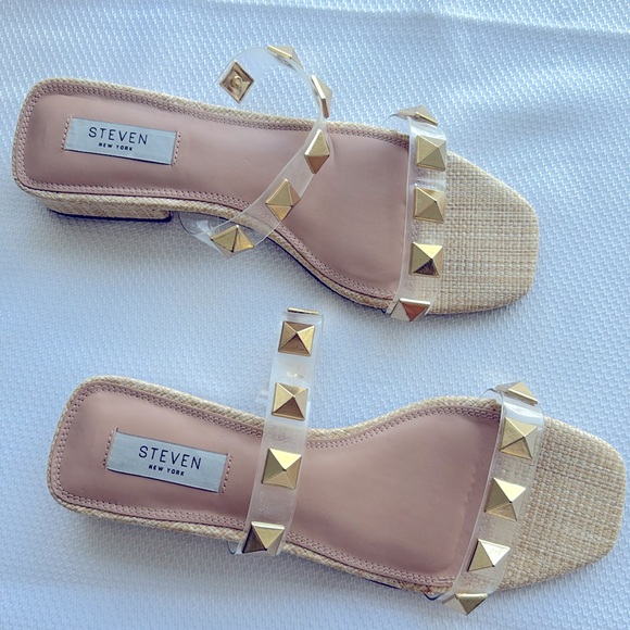 Steven NY studded sandals size 9 - Picture 4 of 7